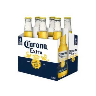 Corona Extra Lager 6 x 330 mL Bottles