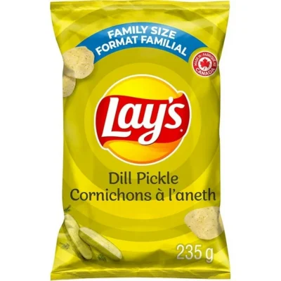 LAY'S Dill Pickle Flavored Potato Chips