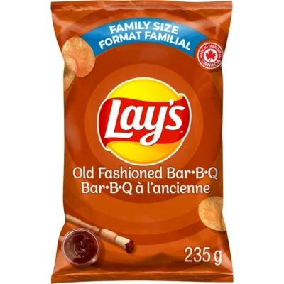 LAY'S Old Fashioned BBQ Flavoured Chips