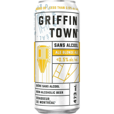 Brasseur de Montréal Griffintown Non Alc 4x473ml Can