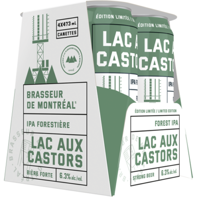 Brasseur de Montréal Lac aux Castors 4x473ml Can