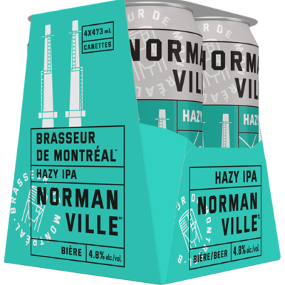 Brasseur de Montréal Normanville Hazy IPA 4x473ml Can
