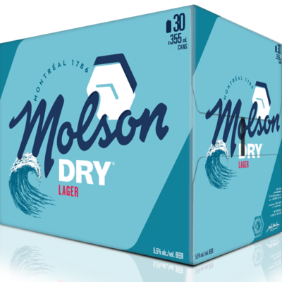 Molson Dry 30x355ml Can