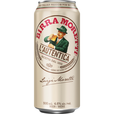 Birra Moretti 500ml Can