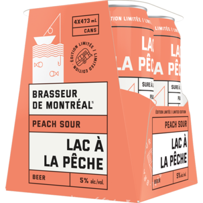 Brasseur de Montréal Lac à la pêche 4x473ml Can