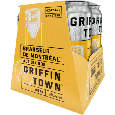 Brasseur de Montréal Griffintown Ale Blonde 4x473ml Can